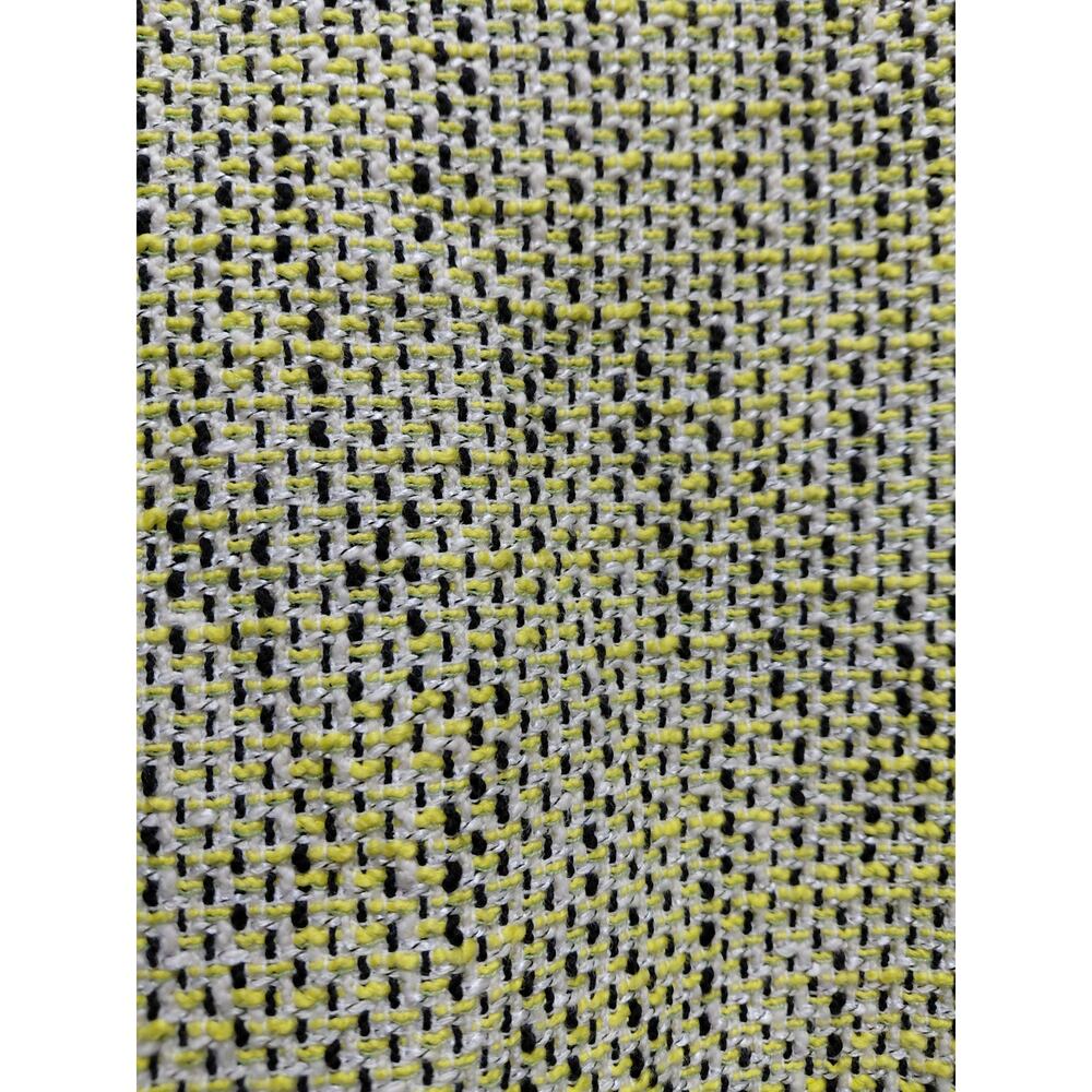 BANANA REPUBLIC Yellow Abstract Lightweight Blouse Women Short Sleeve Size M - Picture 4 of 10